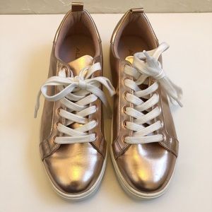 Gold Sneakers
